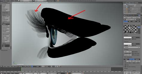 Texturing Is It Possible To Setup Eyelashes With Uv Texture Without
