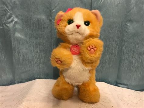 Furreal Friends Daisy Plays With Me Kitty Interactive Orange White Cat 2012 Ebay