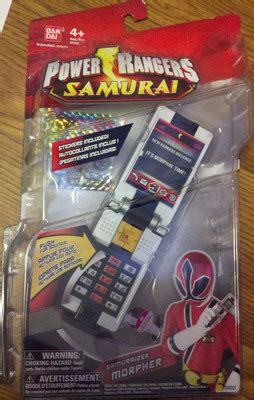 Power Rangers Samurai Samuraizer Morpher Brand New Red Ranger