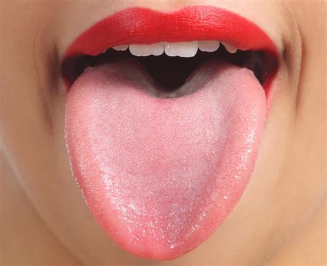 round spot on tongue