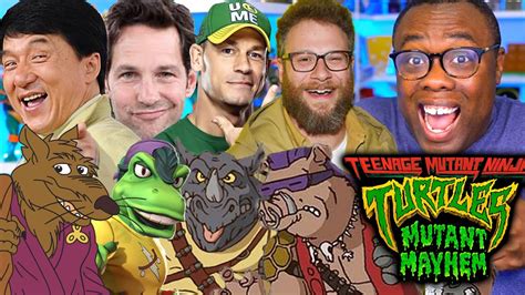 Teenage Mutant Ninja Turtles Mutant Mayhem Movie Actors Cast Director