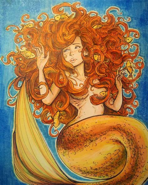 Goldfish Mermaid By Thomchen114 On Deviantart