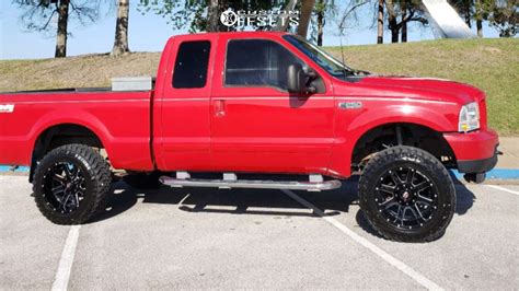 2003 Ford F 250 Super Duty With 20x12 44 Ballistic Rage And 35125r20