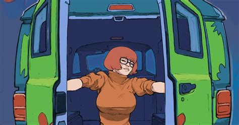 Velma In The Mystery Machine By Joel Jurion Ummvelma We Have A