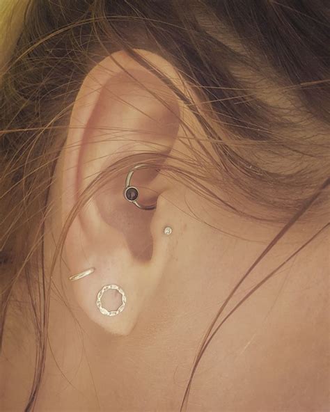 Daith And Tragus Piercing Combo Love It