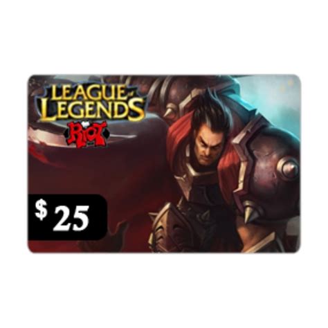 League Of Legends Card Xcite