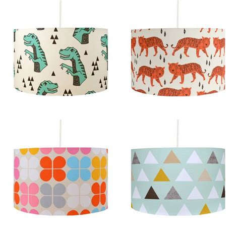 Children's ceiling pendant shade kids football bedroom lampshades easy fit light. Children's Lampshades by Hunkydory Home, published by ...