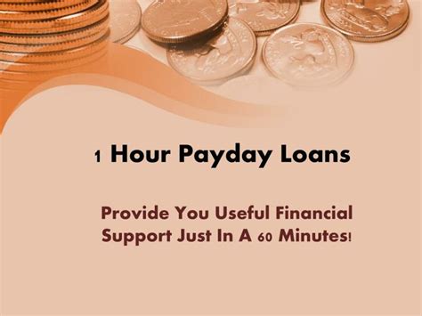 Ppt Meet Your Credit Urgency Easily By Using Service Of 1 Hour Payday