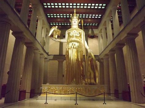 Athena Inside The Parthenon In Nashville Tennessee Photo By Anne Allyn