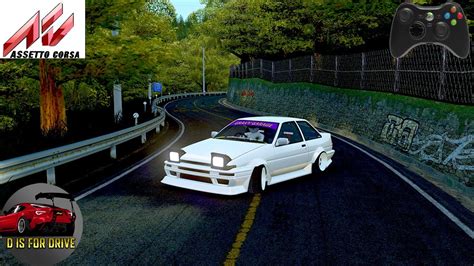 When An AE86 Trys To Drift Ar Mt Akina Uphill Assetto Corsa