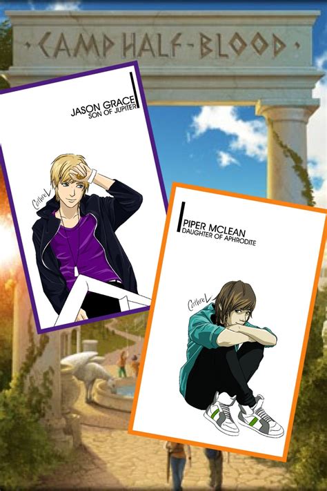 Love this couple: Jason Grace and Piper McLean...so cute | Percy