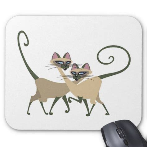 Lady And The Tramps Si And Am Disney Mouse Pad Siamese Cats Lady