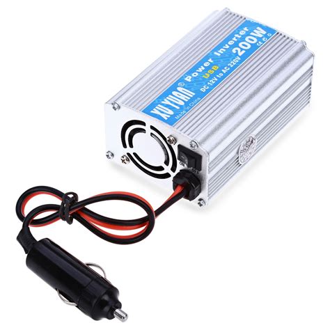 Buy 200w Car Power Inverter Dc 12v To Ac 220v Vehicle