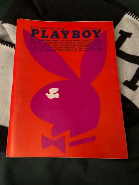 Playboy Magazine December 1971 Roman Polanski Arthur C Clarke 500
