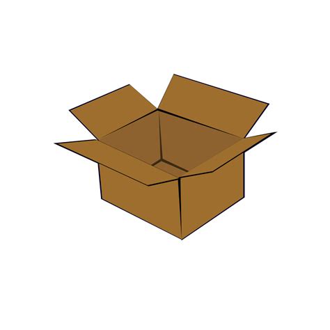 Cardboard Box Png Svg Clip Art For Web Download Clip Art Png Icon Arts