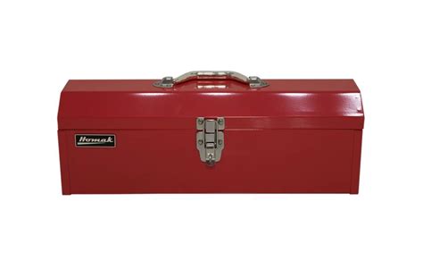 Homak 19 Inch Steel Hip Roof Tool Box Red I Rd00119200