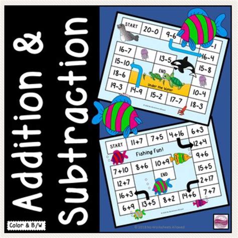 Addition And Subtraction Games To 20 Addition And Subtraction