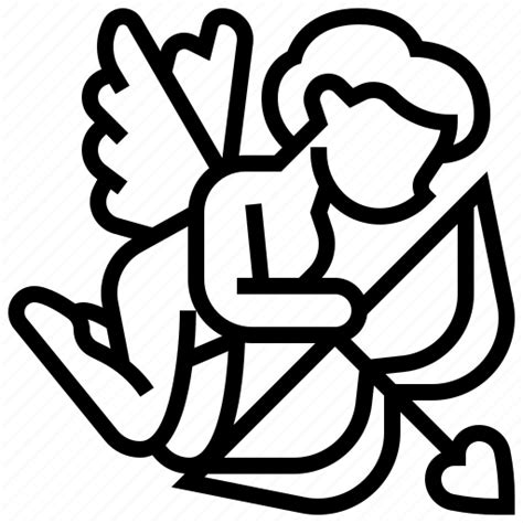Angel Arrow Bow Cupid Love Icon Download On Iconfinder