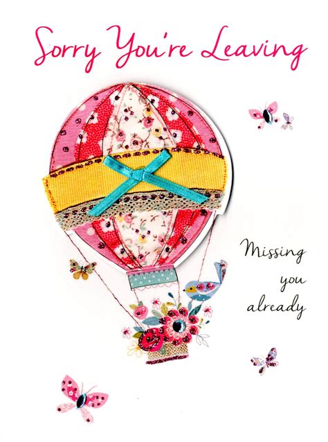 Sorry You're Leaving Greeting Card | Cards | Love Kates