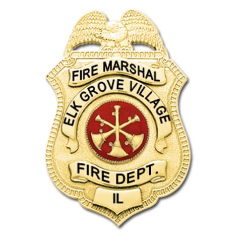 Fire Marshal Badge Egfd Sw S95