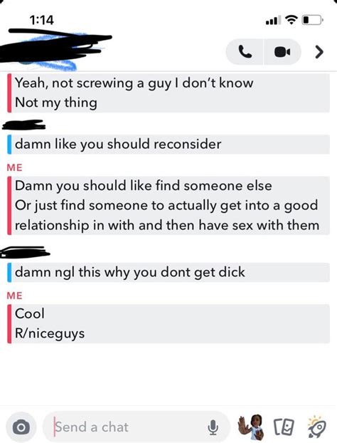 Got A Mild Nice Guy After Refusing Sex Niceguys