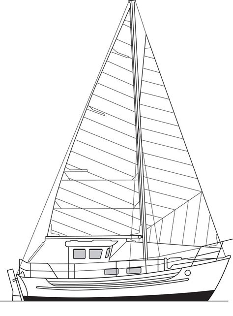 Fisher25 Fisher 25 Sail Plan Plywood Boat