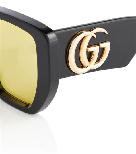 gucci oversized square sunglasses mytheresa