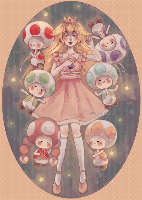 Toadstool Princess By Drawkill On Deviantart