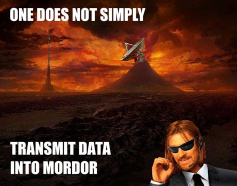 Image 264198 One Does Not Simply Walk Into Mordor Know Your Meme