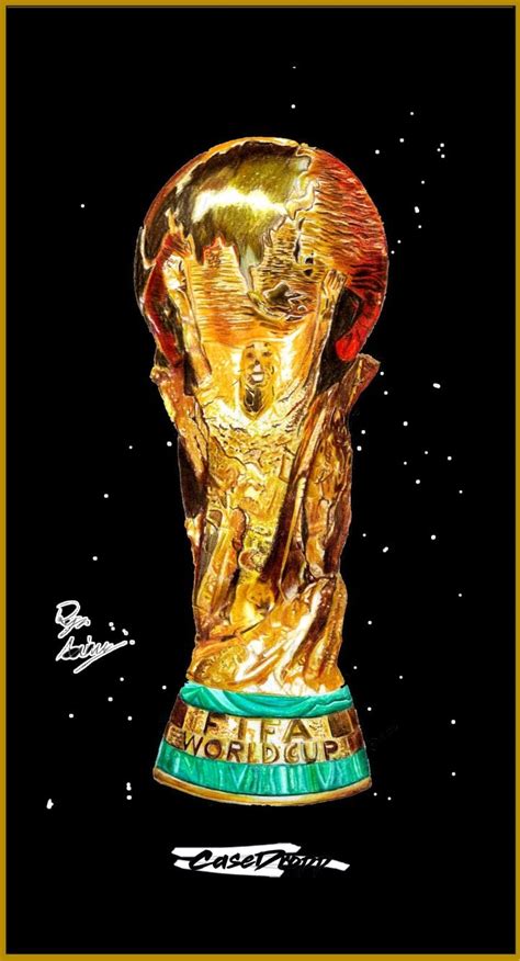 Fifa World Cup Trophy Drawing
