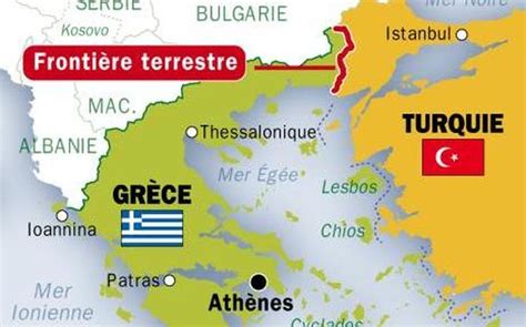 La Turquie menace les frontières grecques Centre français de