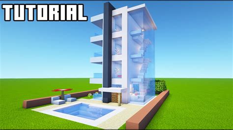 Minecraft Tutorial How To Make A Modern Hotel Apartment Building