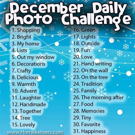 December Daily Photo Challenges December Daily December Photo