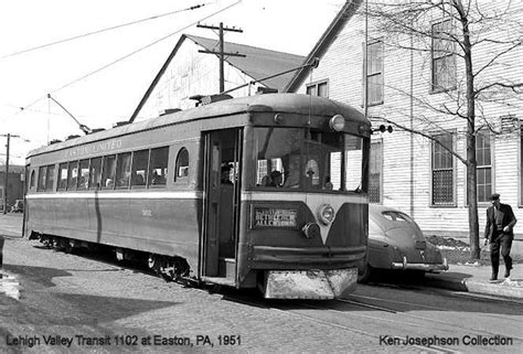 Lehigh Valley Transit Interurban Car Built By Cincinnati Car Co
