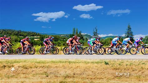 Free Download Bing Themes Cycling Race Blue Sky Widescreen Hd Wallpaper