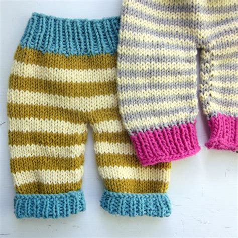 Knitting Pattern Newborn Baby Pants Pdf Pattern Immediate Etsy Baby