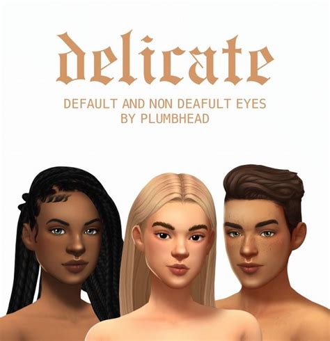 Delicate Eyes Patreon The Sims 4 Skin Sims 4 Cc Eyes Sims