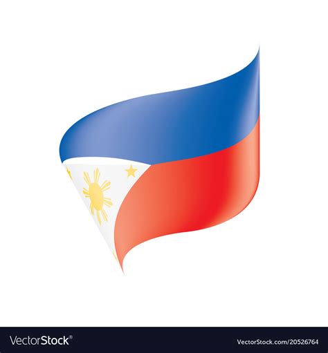 Philippines Flag Royalty Free Vector Image Vectorstock