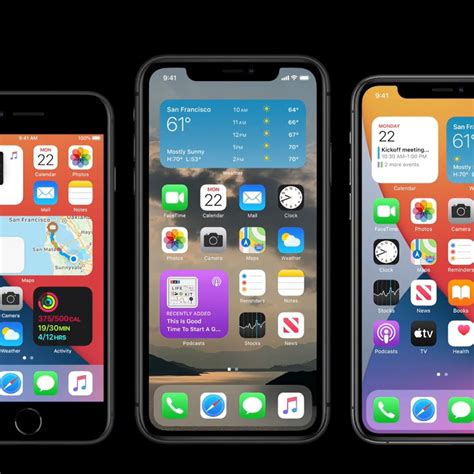 Apple Announces Ios 14 With Widgets On The Home Screen Ipados 14 With