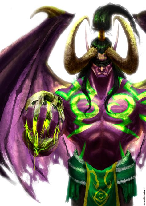 Illidan Stormrage By Domeddi On Deviantart