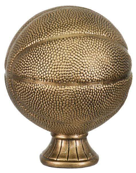 Antique Gold Basketball Resin California Trophy And Awards