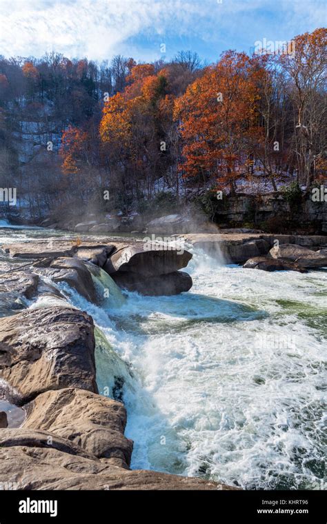 Valley Falls State Park Near Fairmont West Virginia Usa Stock Photo