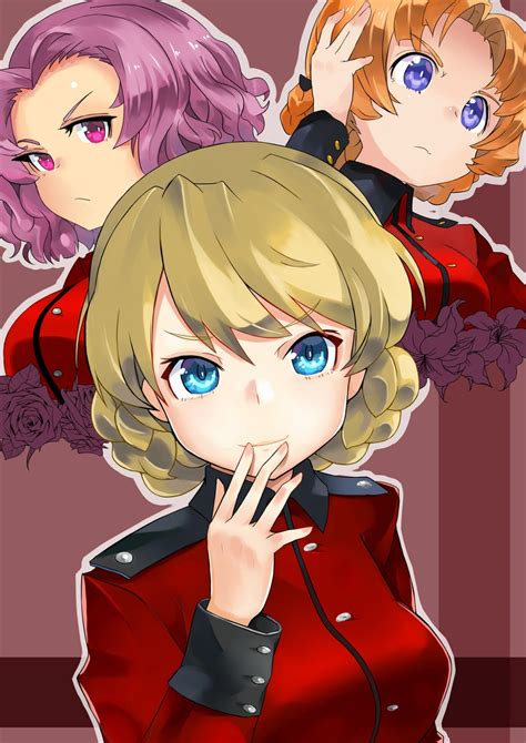 Darjeeling Orange Pekoe And Rosehip Girls Und Panzer Drawn By