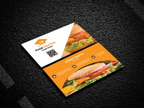 Restaurant Business Card On Behance