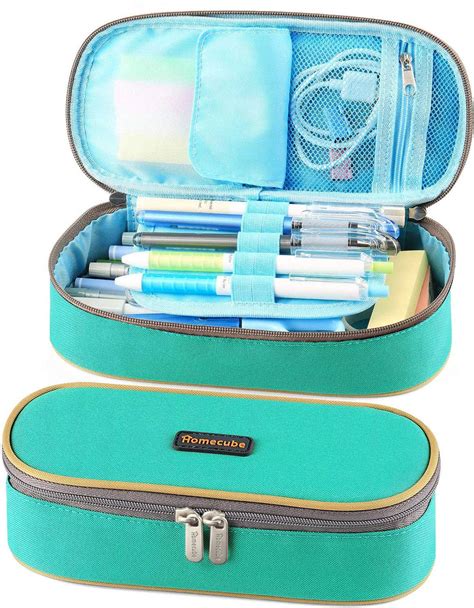 Homecube Pencil Case Big Capacity Pencil Bag Makeup Pen Pouch Durable