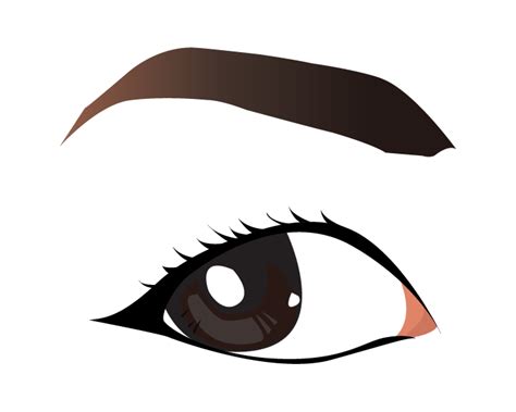 Eyebrow Clip Art Vector Eye Brows Png Download 709567 Free