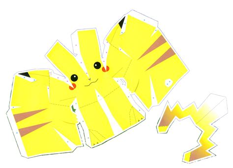 Papercraft Pikachu Anime Papercraft Templates Papercraft Pokemon