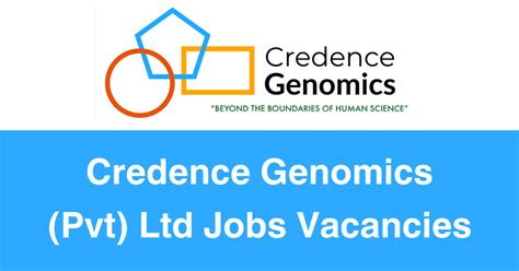 Accounts Executive Job Vacancy At Credence Genomics Pvt Ltd