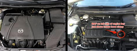 I foolishly failed to check the oil level and the engine warning light came on. Cleaning the MAF Sensor on a Mazda3