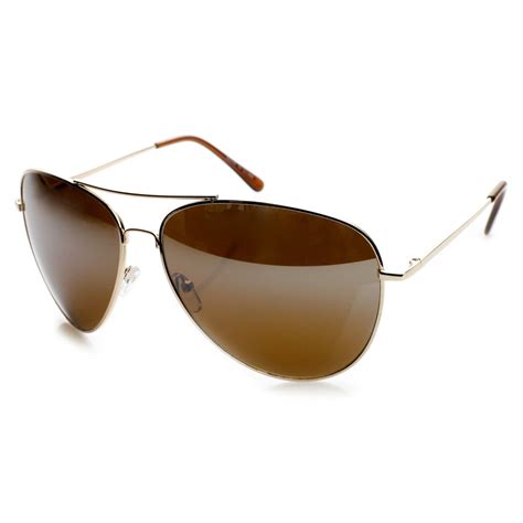 Super Oversize Tear Drop Metal Aviator Sunglasses 65mm 8732 Zerouv